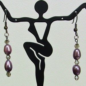 Pearl & Crystal Earrings